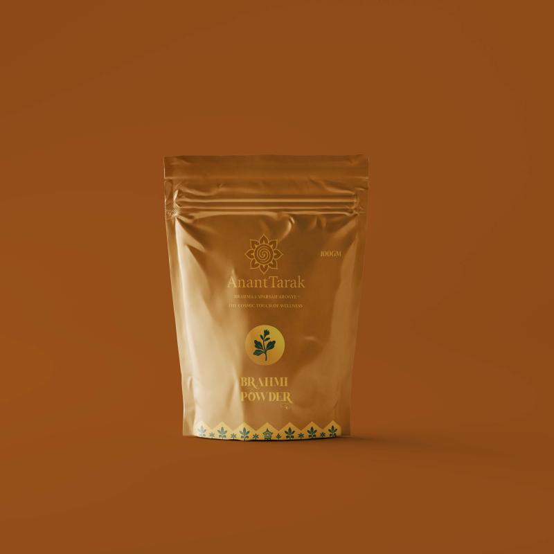 Pure Brahmi Powder (100g) | Boosts Brain Function & Reduces Stress | 100% Natural & Ayurvedic